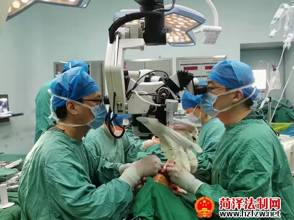 菏泽市第一例复合组织瓣移植术移植成功